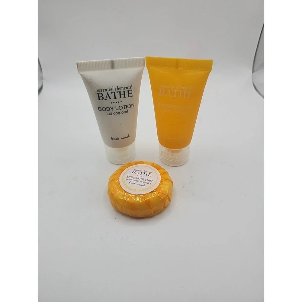 Essentiel Elements BATHE Fresh Neroli Set Shower Gel, Lotion & Soap 1 oz